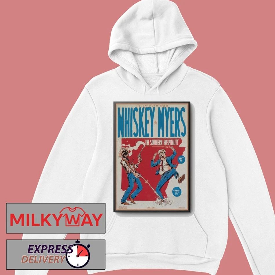 The Black Crowes and Whiskey Myers at Walmart AMP on May 19, 2026 Poster shirt
