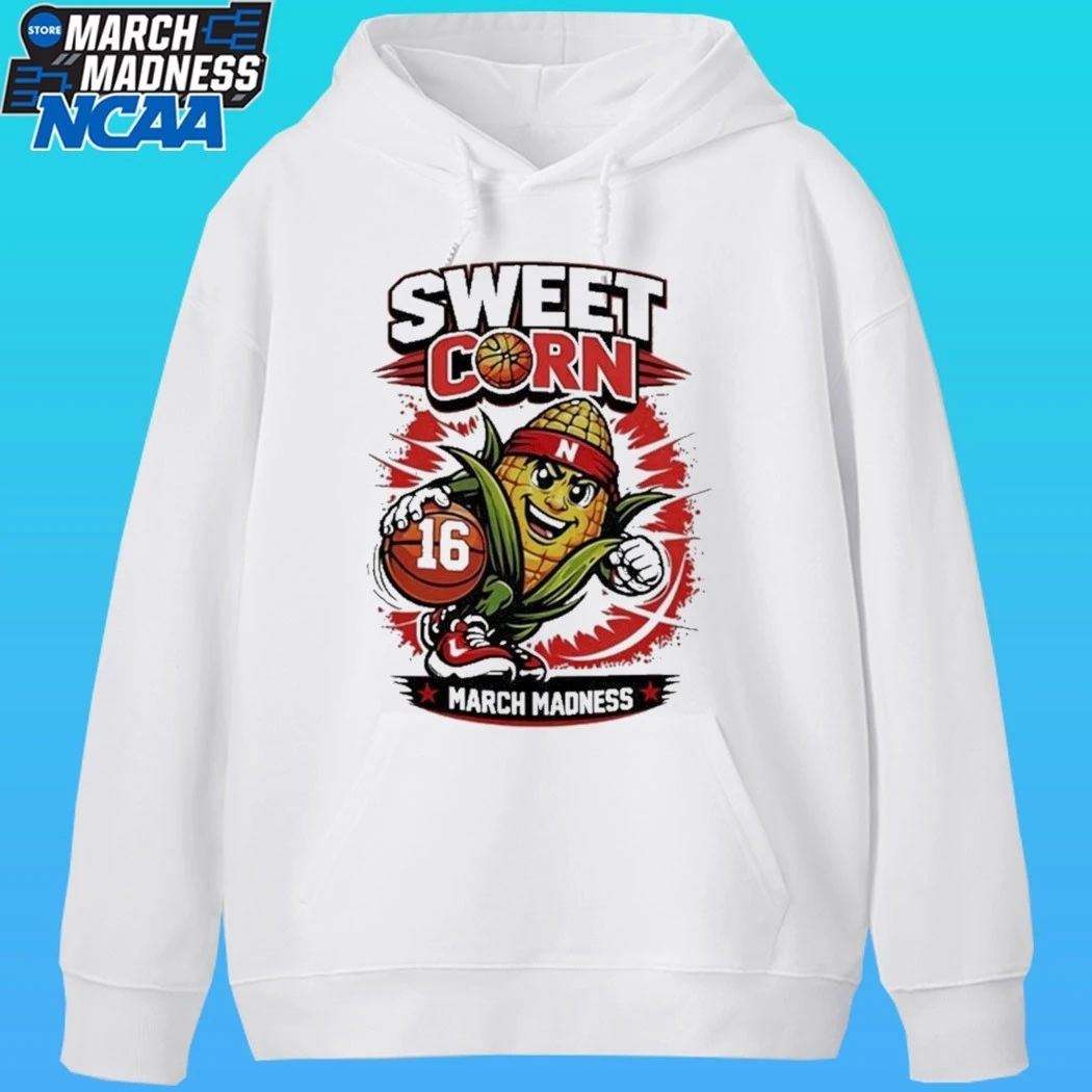 Nebraska Basketball Sweet Corn 16 March Madness Shirt