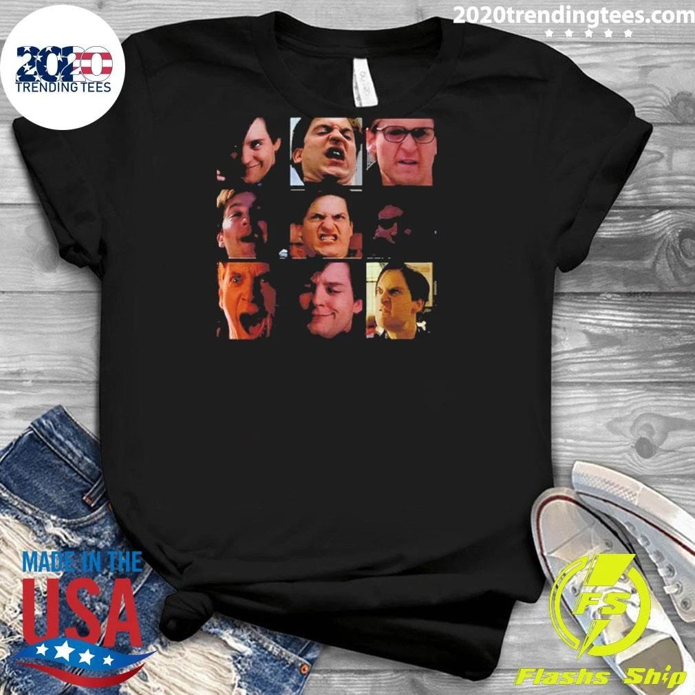 Tobey Maguire Spiderman Funny Meme Shirt