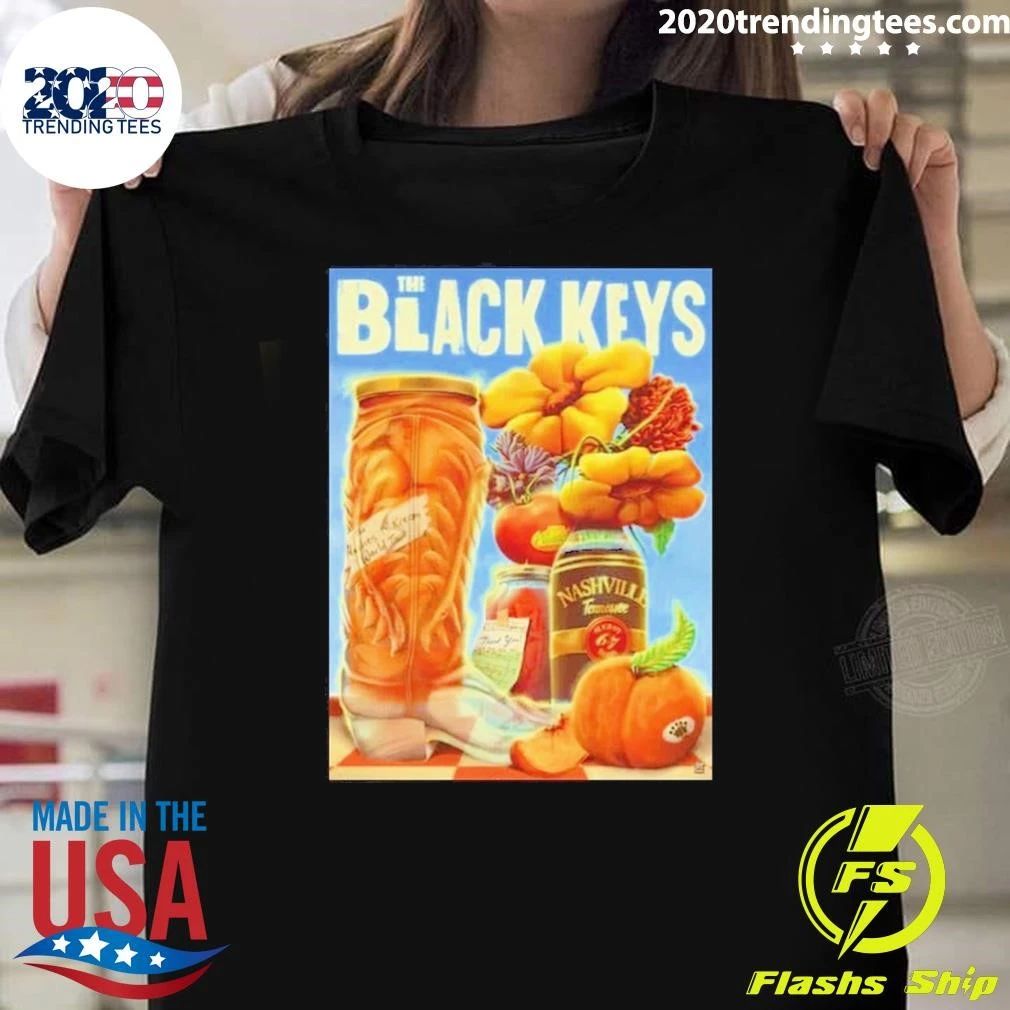 The Black Keys In Nashville TN On Aug 6-7 2026 Tour Shirt