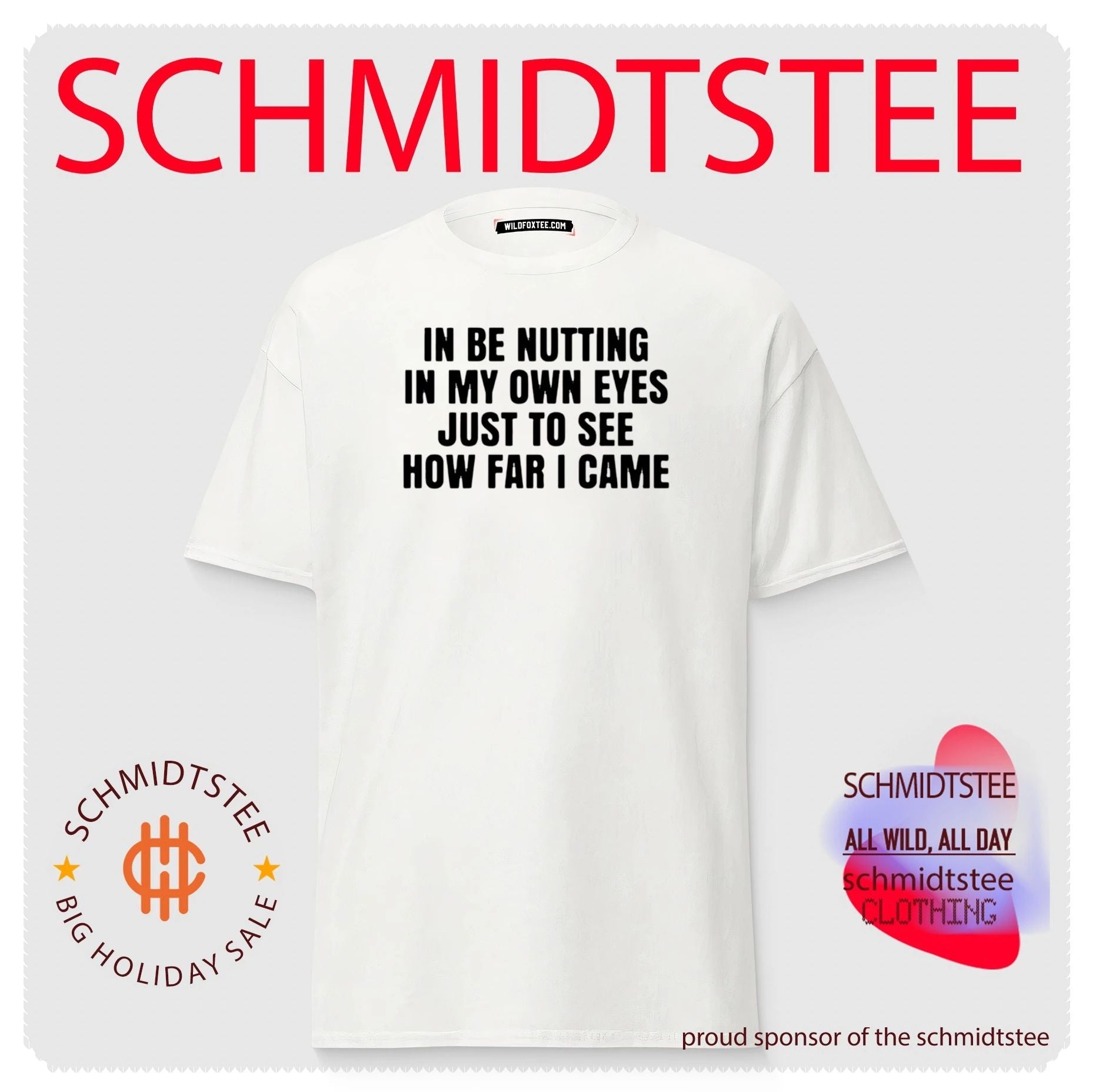In be nutting in my own eyes just to see how far I came shirt