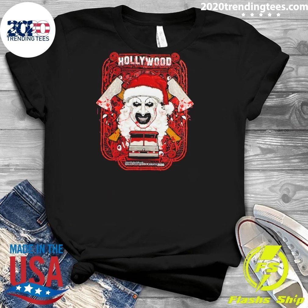 Halloween Horror Nights 2026 Universal Hollywood Art the Clown Tram Shirt