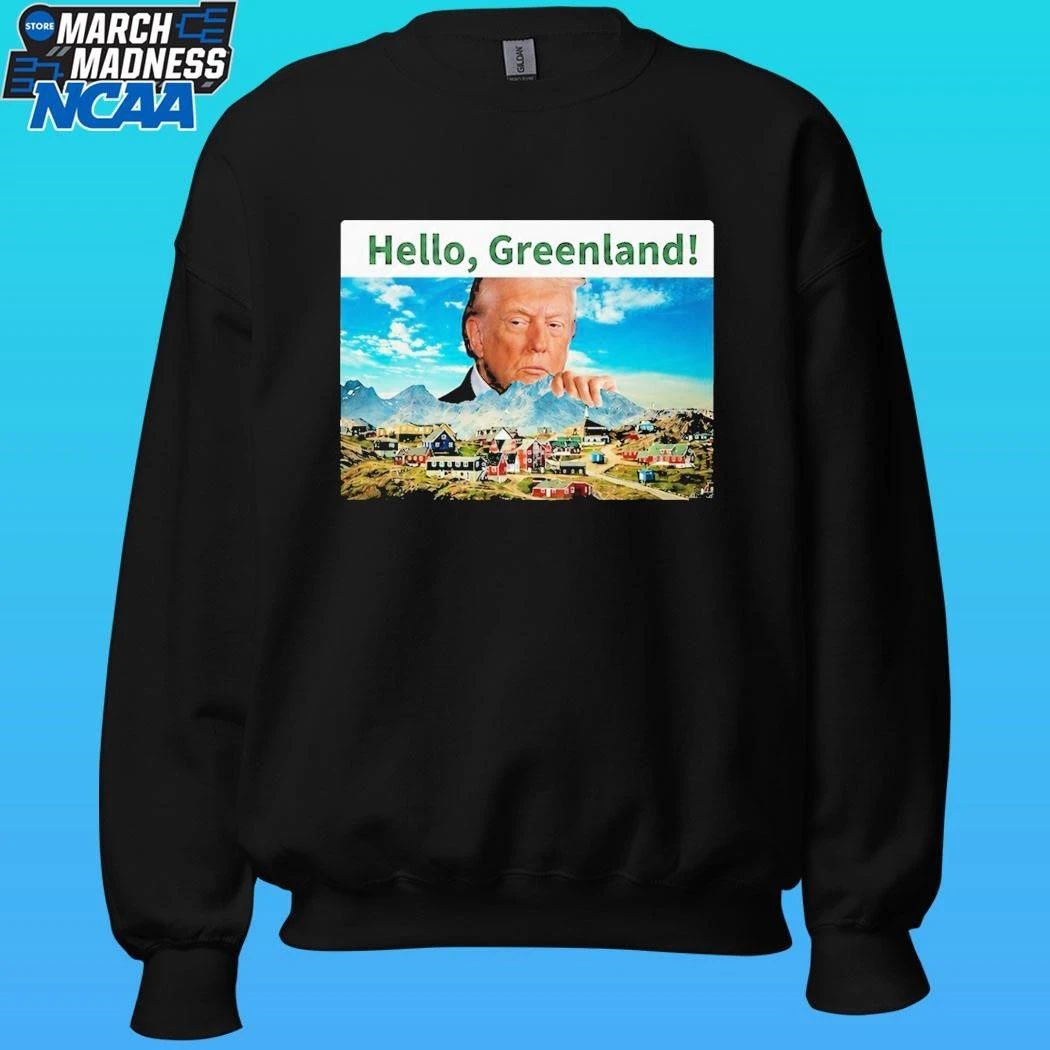 President Trump Hello Greenland Shirt