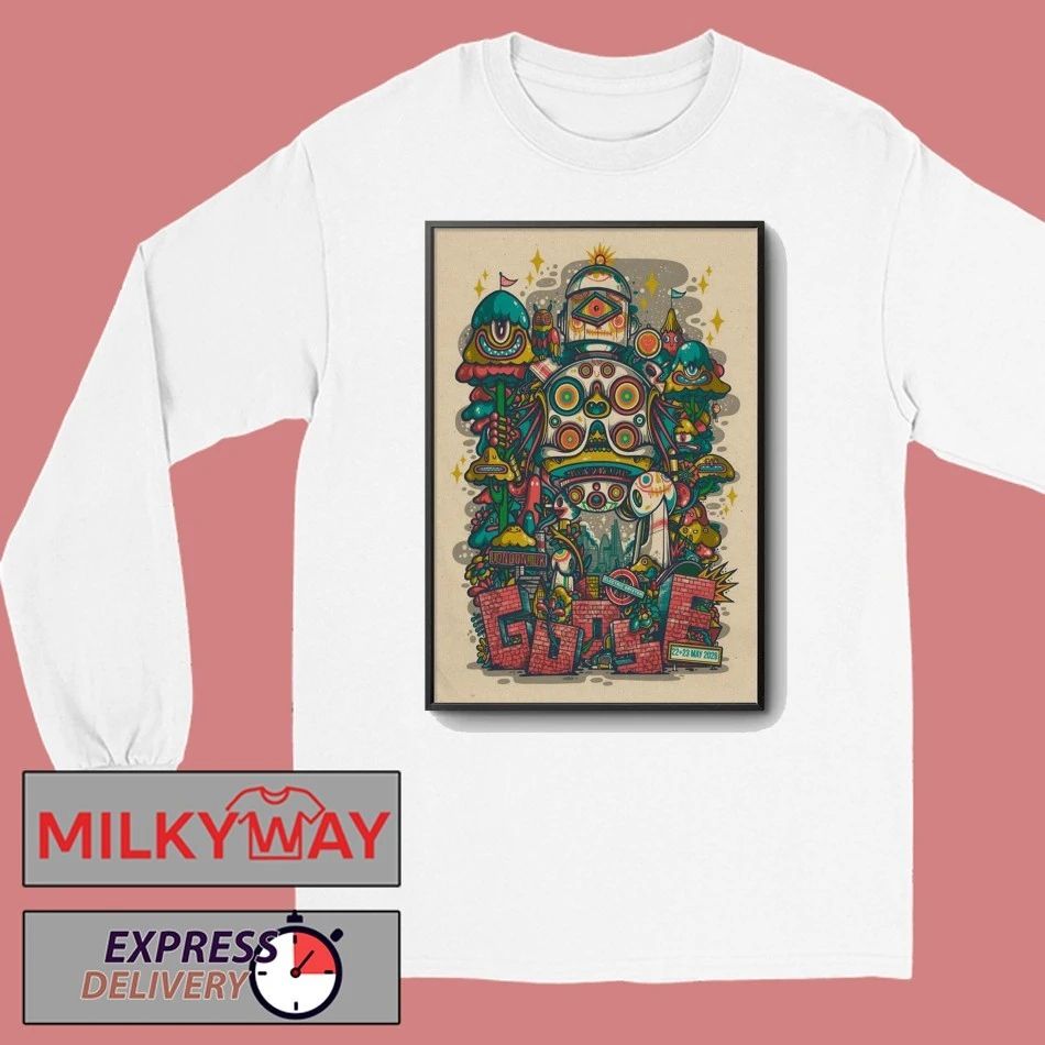 Goose Electric Brixton, London UK May 22-23 2026 Poster shirt