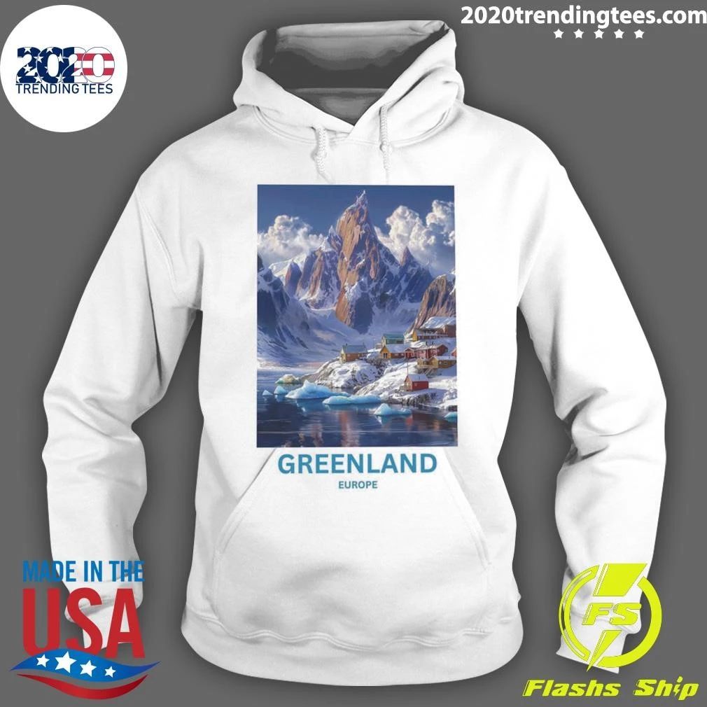 Arctic Landscape Greenland Shirt