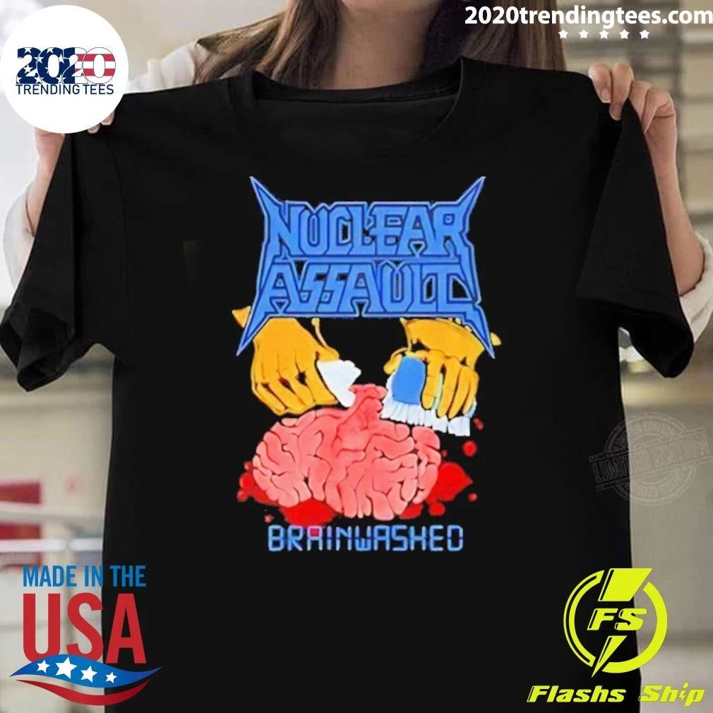 Nuclear Assault Brainwashed Thrash Metal Shirt