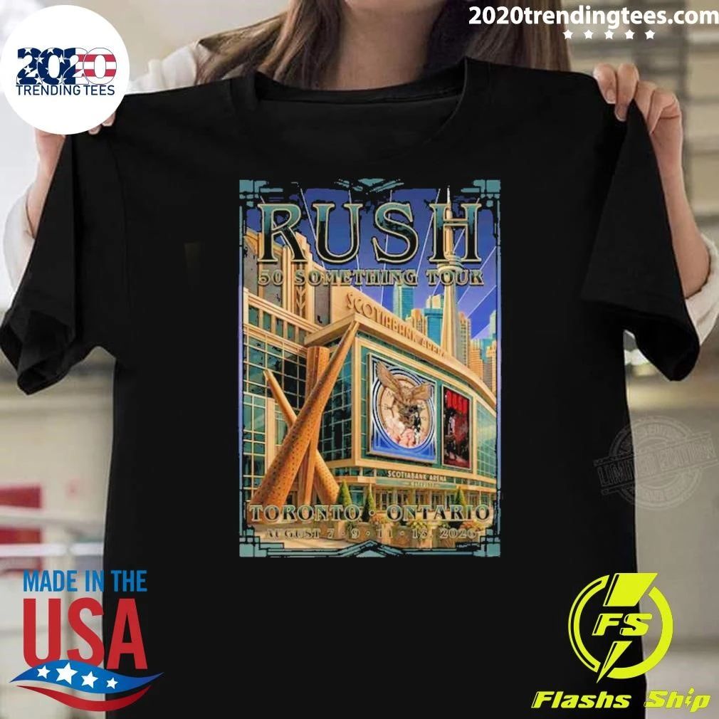 Rush 50 Something Tour Toronto, Ontario Scotiabank Arena on August 7, 9, 11, and 13, 2026 Shirt