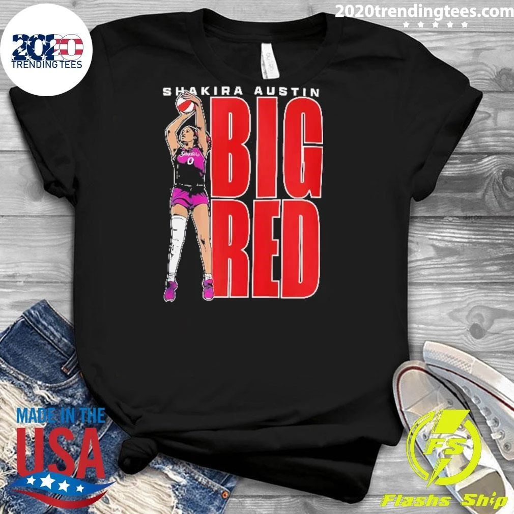 Shakira Austin Big Red Shirt