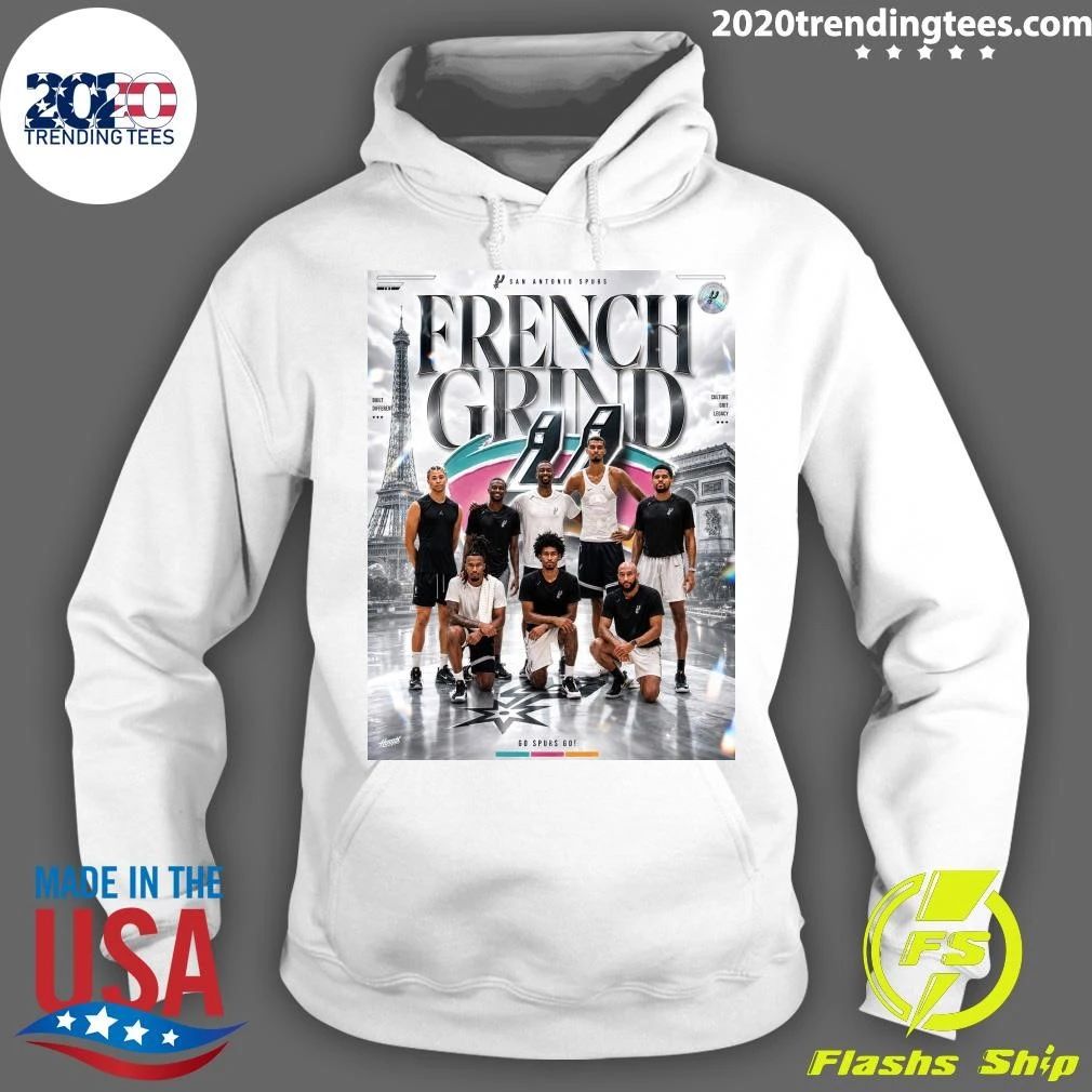 San Antonio Spurs French Grind Go Spurs Go 2026 NBA Finals Championship Shirt