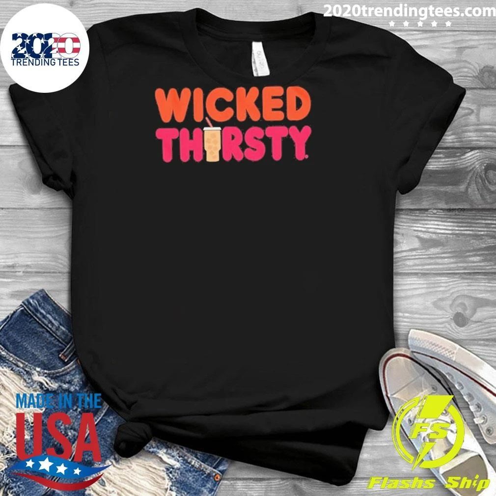 Wicked Thirsty Iced Coffee Shirt
