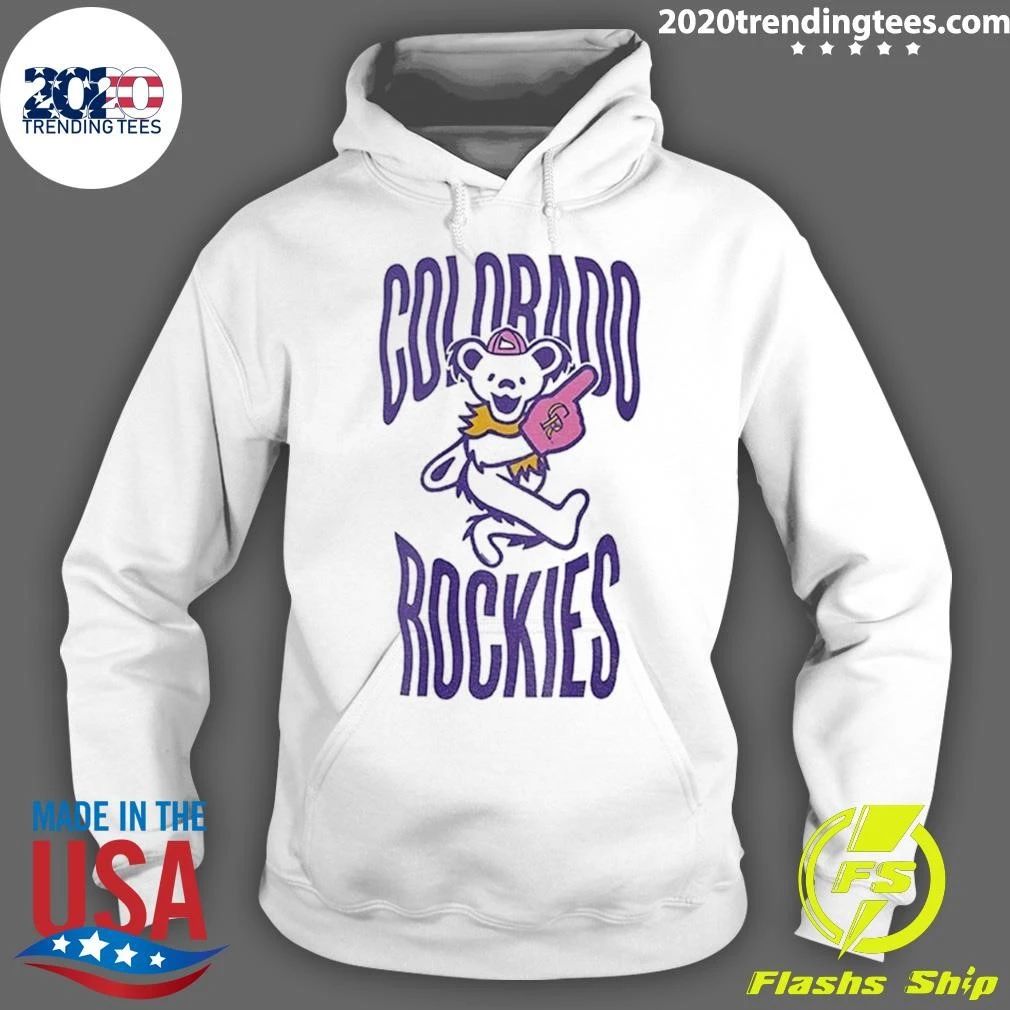 Colorado Rockies Grateful Dead Night Baseball Mlb 2026 Shirt