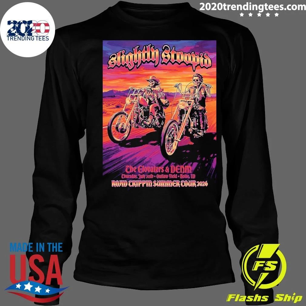Slightly Stoopid Boise ID 2026 Exclusive Event At Outlaw Field On July 30 2026 Shirt