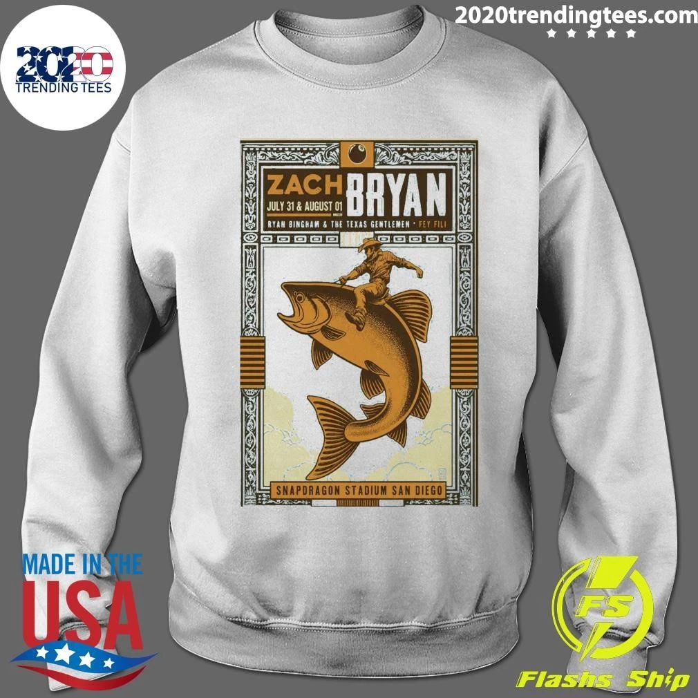 Original Zach Bryan San Diego, Ca 2026 Shirt