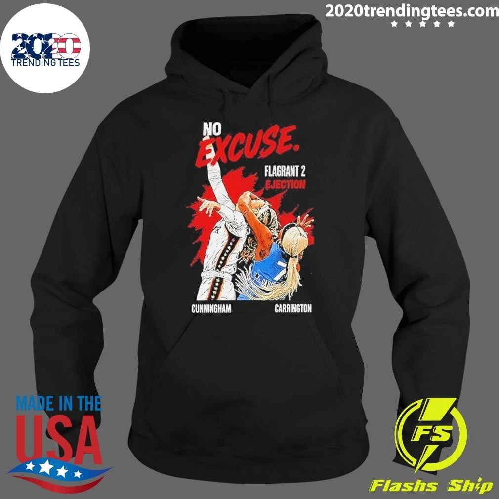 White Privilege Dijonai Carrington No Excuse Flagrant 2 Ejection Shirt