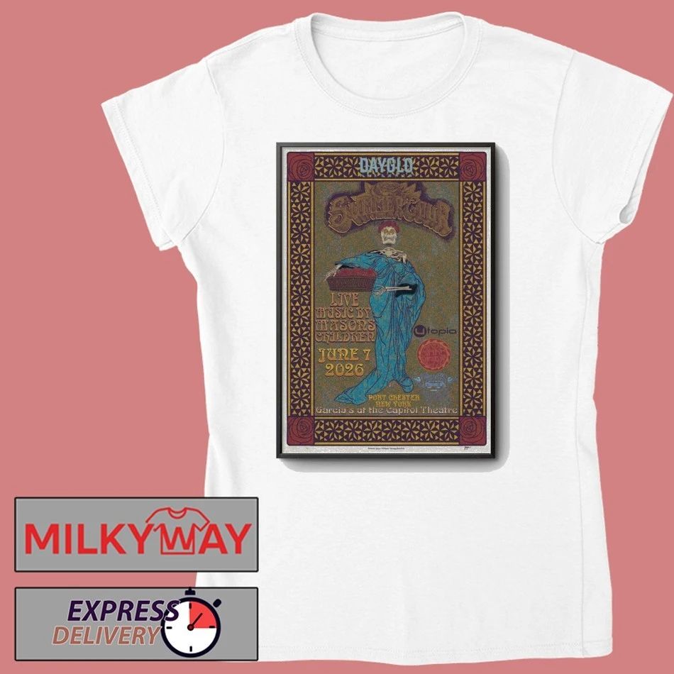 Mason’s Children Summer Tour 2026 Port Chester, NY Poster shirt
