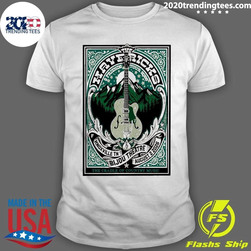 The Mavericks In Knoxville TN On August 2 2026 Tour Shirt
