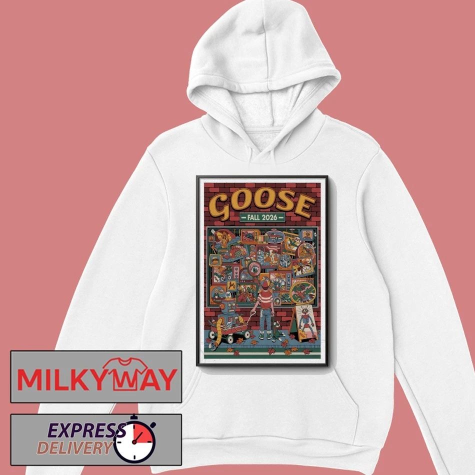 Limited Edition Goose Fall 2026 Tour Poster shirt