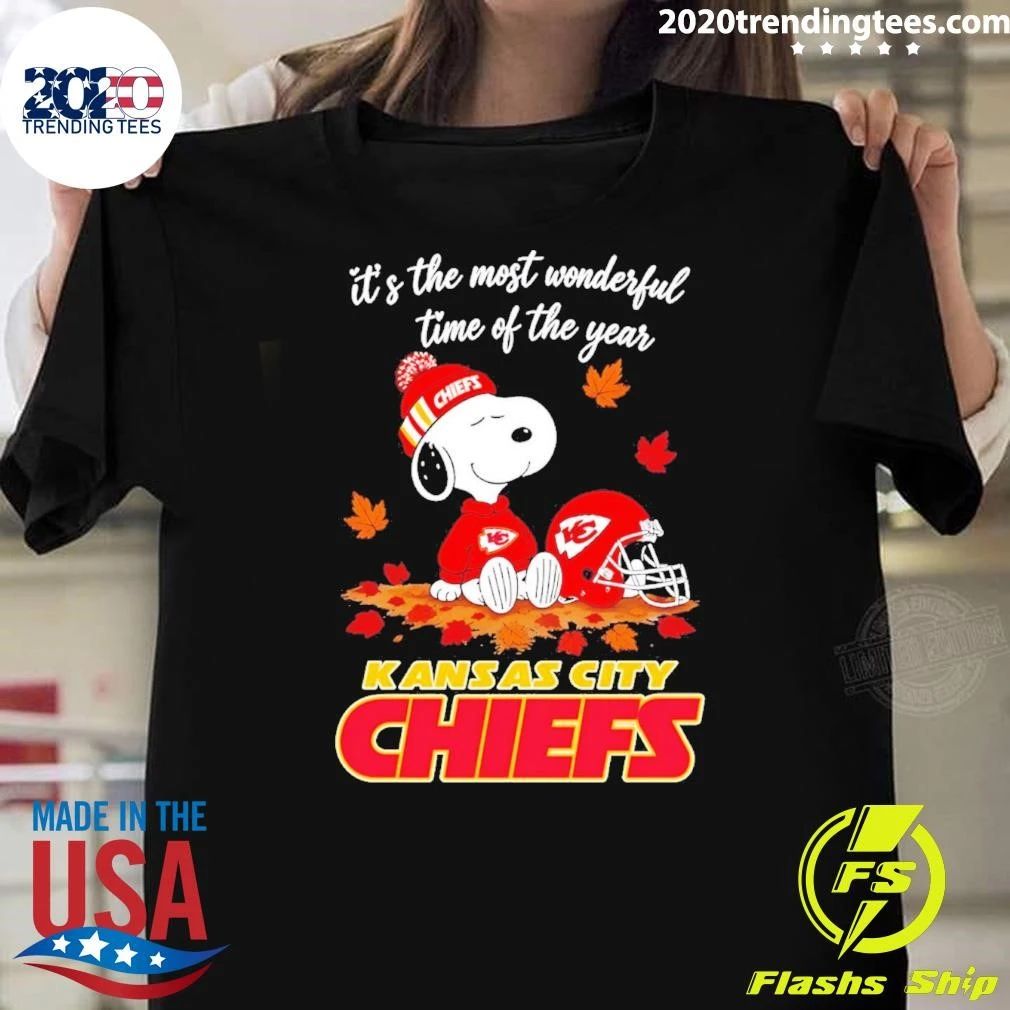 Kansas City Chiefs It’s The Most Wonderful Time Of The Year Shirt