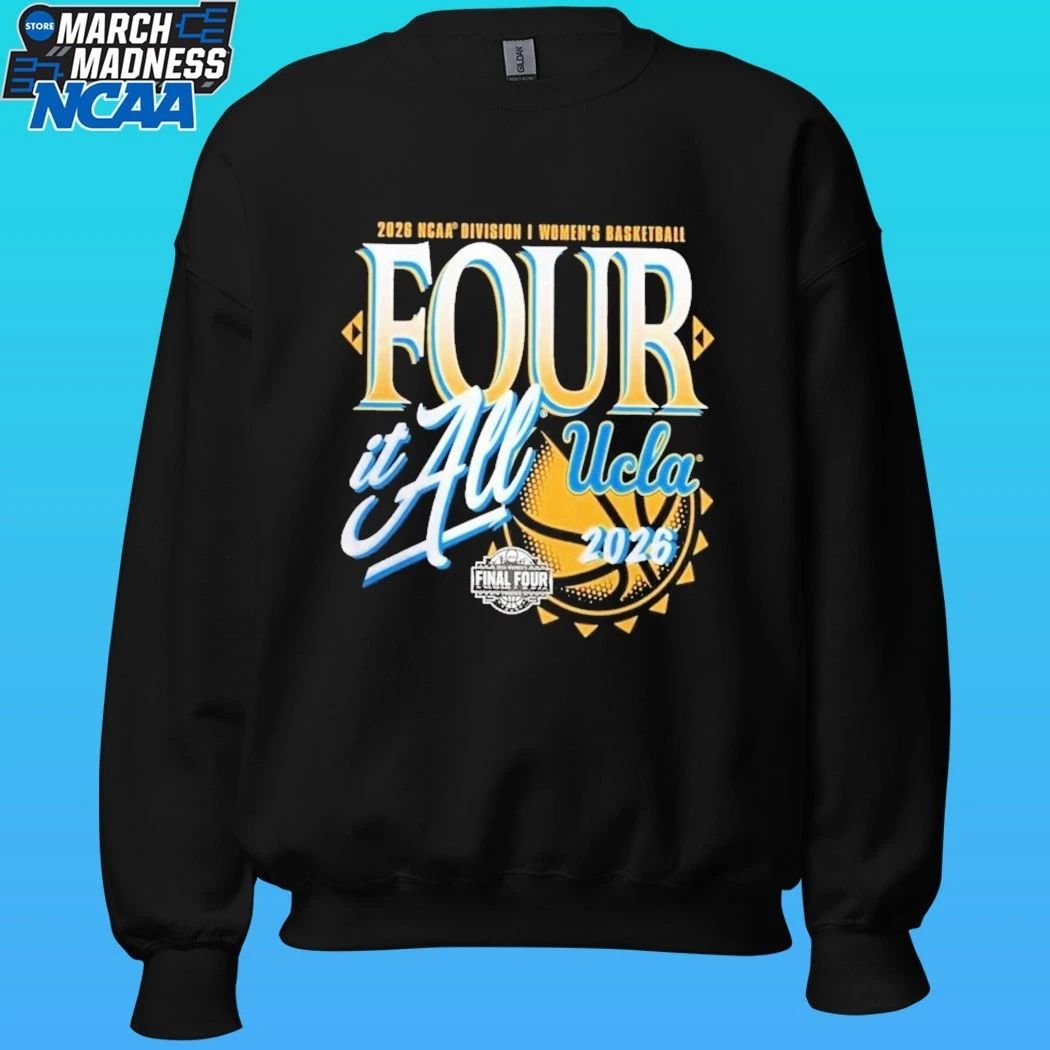 Ucla Bruins 2026 Ncaa Women’s Basketball Tournament March Madness Final Four Zone Move Shirt