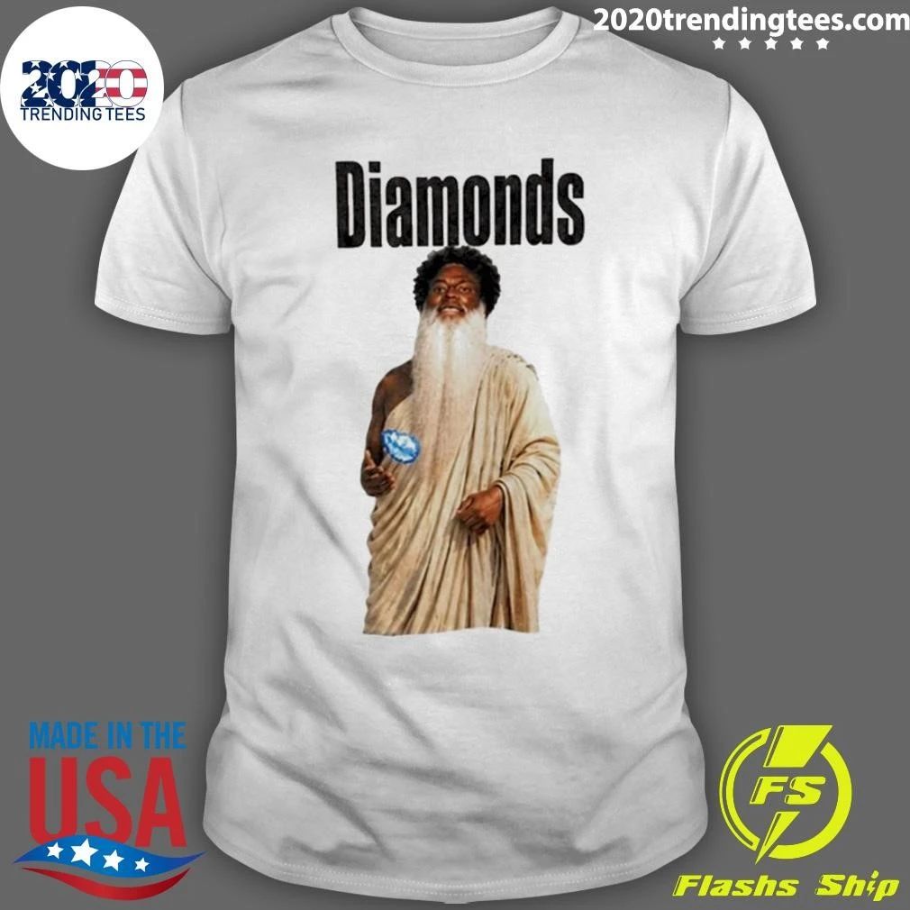 Diamonds Wise Man Blue Crystal Vintage Shirt