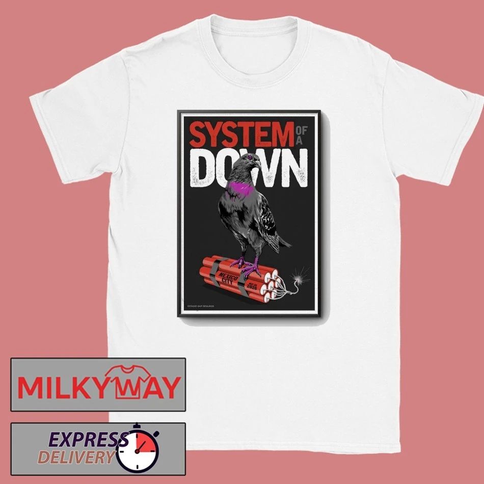 System Of A Down May 27-28 2026 Ciudad De Mexico Poster shirt