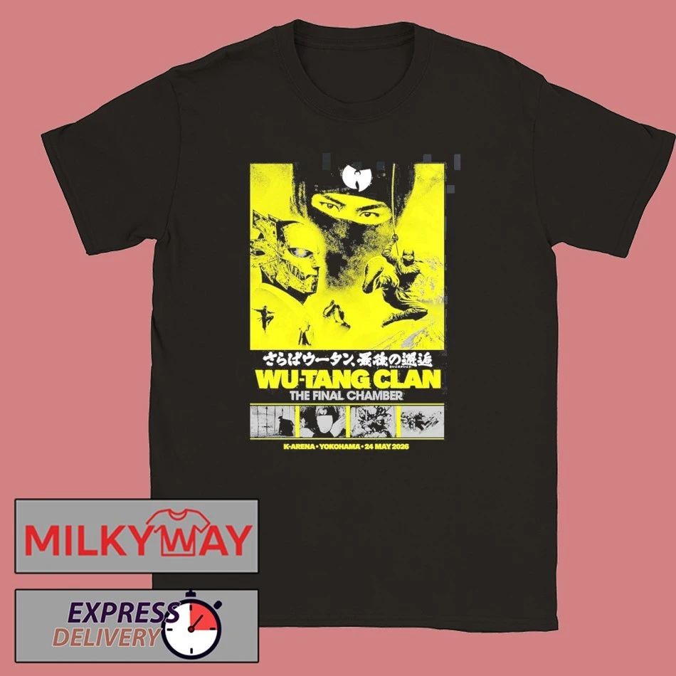 Wu-Tang Clan The Final Chamber Yokohama Japan 2026 Event Poster At K-Arena On 24 May 2026 T-Shirt