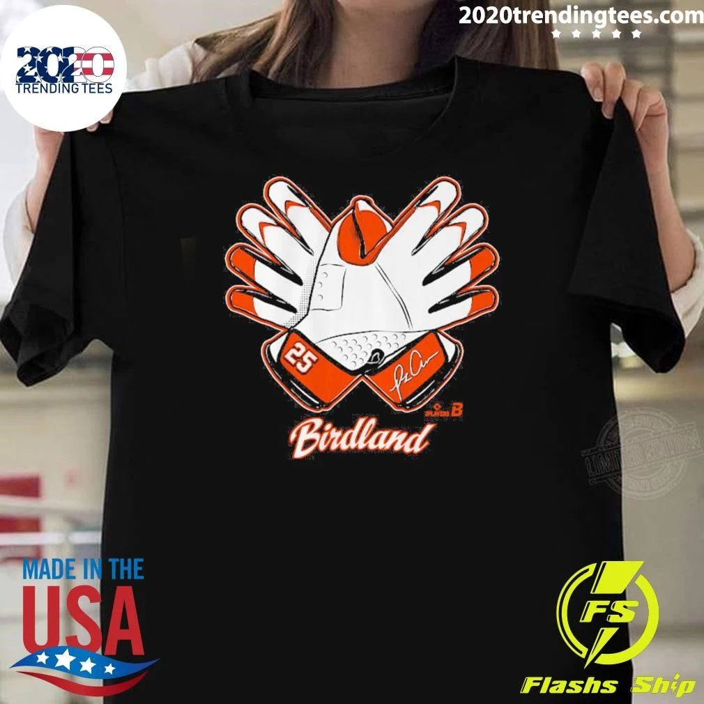 Pete Alonso Bird Hands Celebration Birdland Signature Shirt