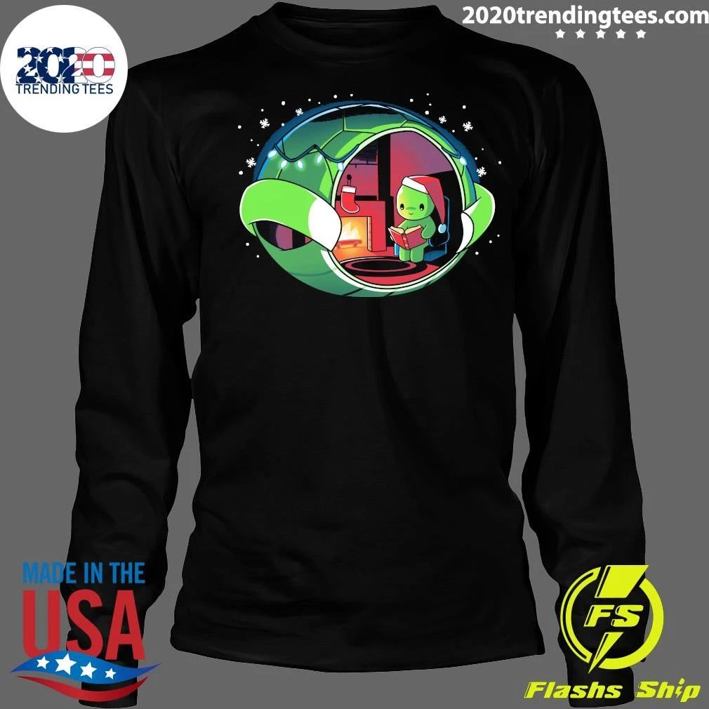 Christmas Turtle Cute and Nerdy Shirt