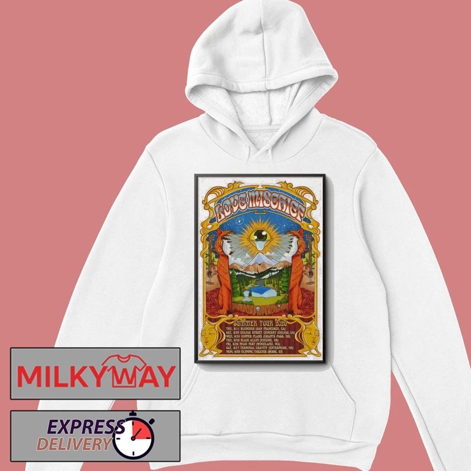 Love Mischief Summer Tour 26 Poster shirt