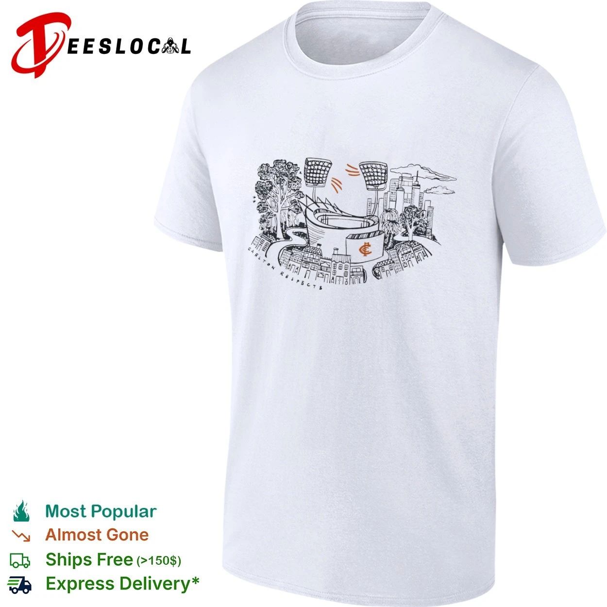 Carlton Respects For a Brighter Future The Carlton Shop T-shirt