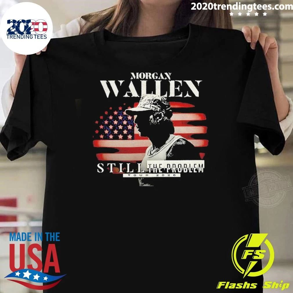 Morgan Wallen Country Singer Apparel Still The Problem Tour 2026 Concert Shirt