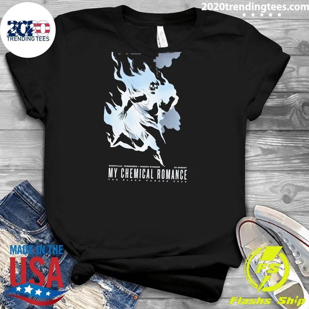 My Chemical Romance Nashville TN Event At Nissan Stadium In Nashville TN On August 13 2026 Shirt