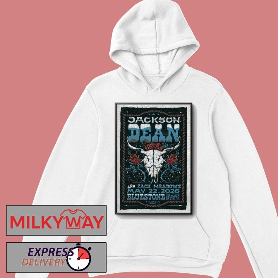 Jackson Dean The Bluestone, Columbus May 22, 2026 Poster shirt