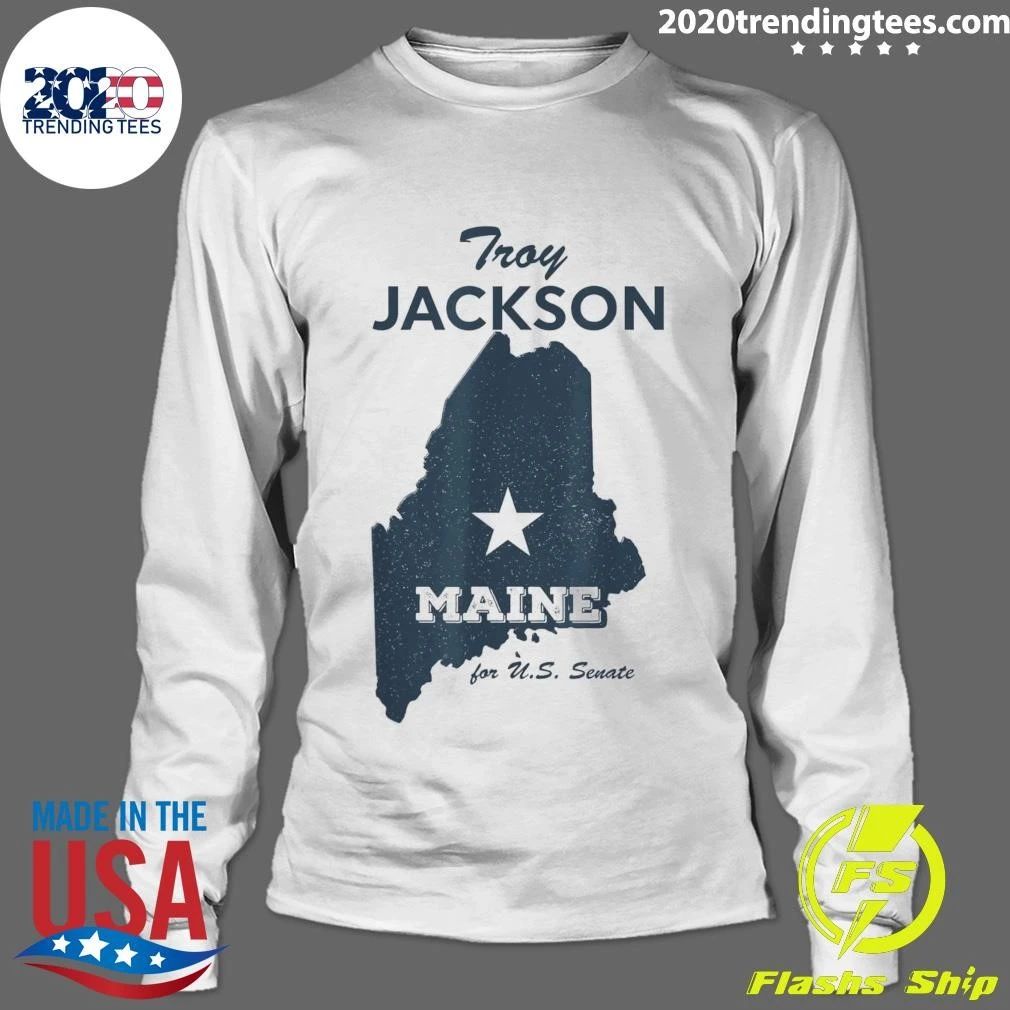 Troy Jackson for U.S. Senate from Maine 2026 Vintage Shirt