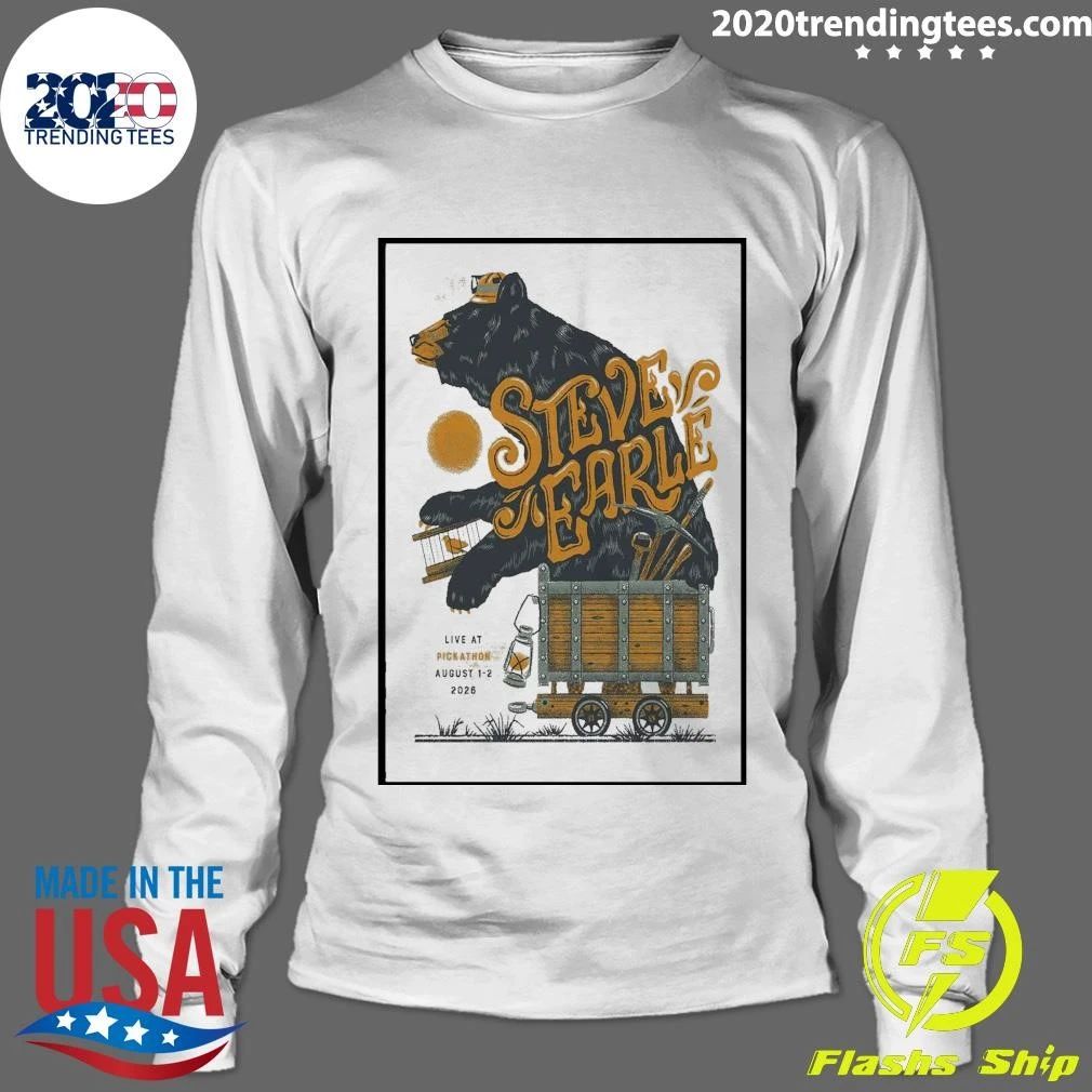 Steve Earle Pickathon 2026 Shirt