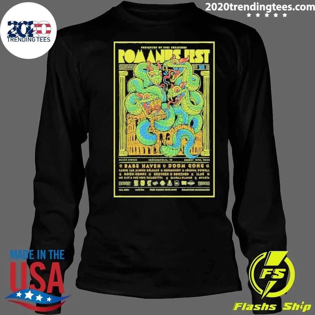 Roanius Fest Indianapolis 2026 Shirt