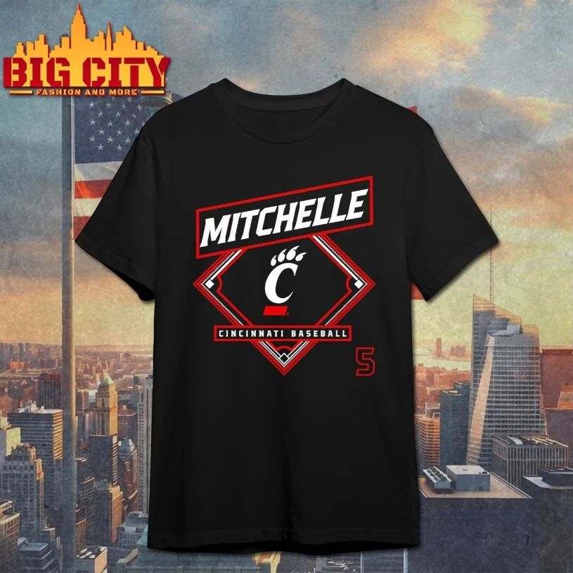 Christian Mitchelle Cincinnati Bearcats Baseball T-shirt