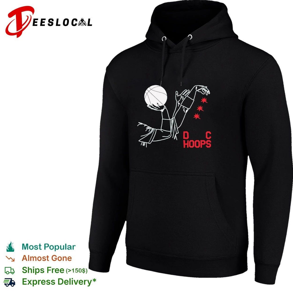 DC Hoops Fresh District Basketball Streetball T-shirt