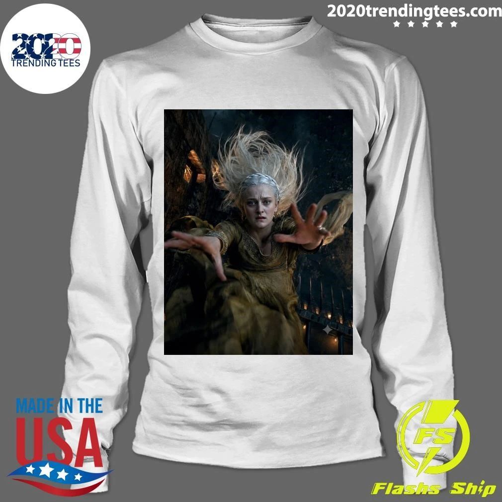 Helaena Targaryen Silver-Haired Fantasy Woman in Dark Forest – House of the Dragon Shirt