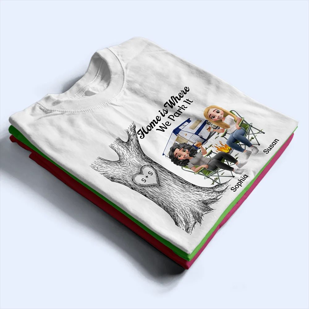 Camping Partners For Life - Personalized T Shirt