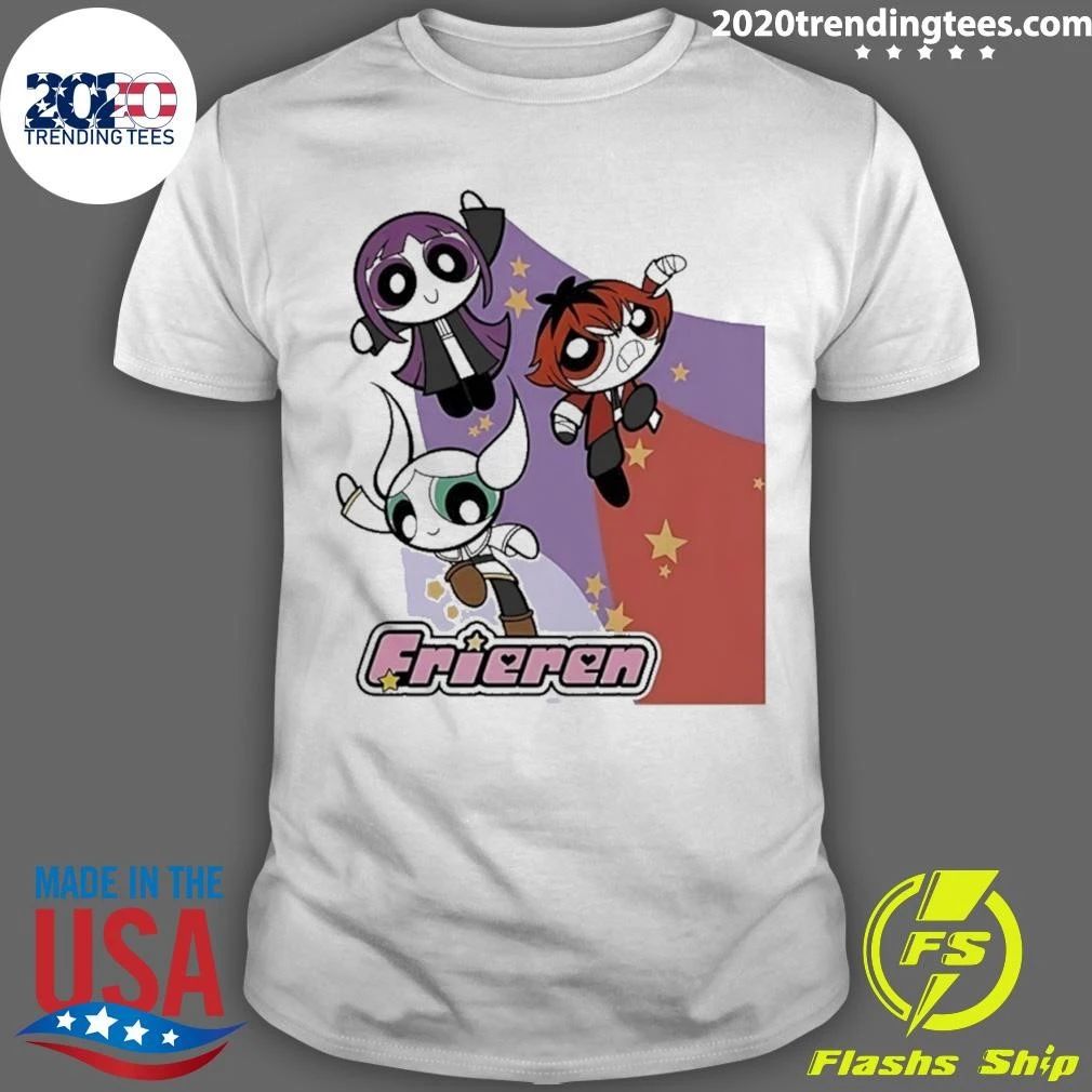 Frieren The Powerpuff Girls Shirt