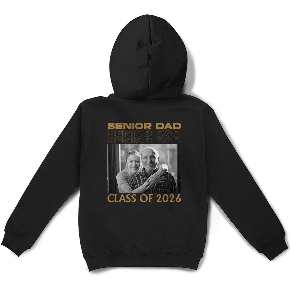 Custom Photo Proud Senior Mom Dad - Personalized T Shirt