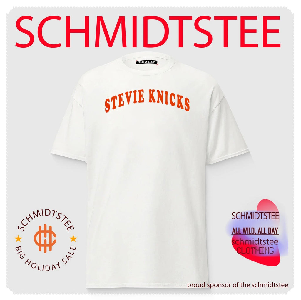 Taylor wearing Stevie Knicks shirt