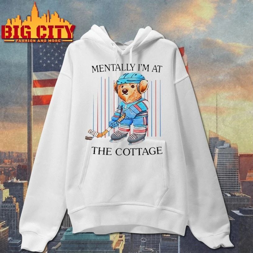 Bear Hockey Mentally I’m At The Cottage Heated Rivalry t-shirt