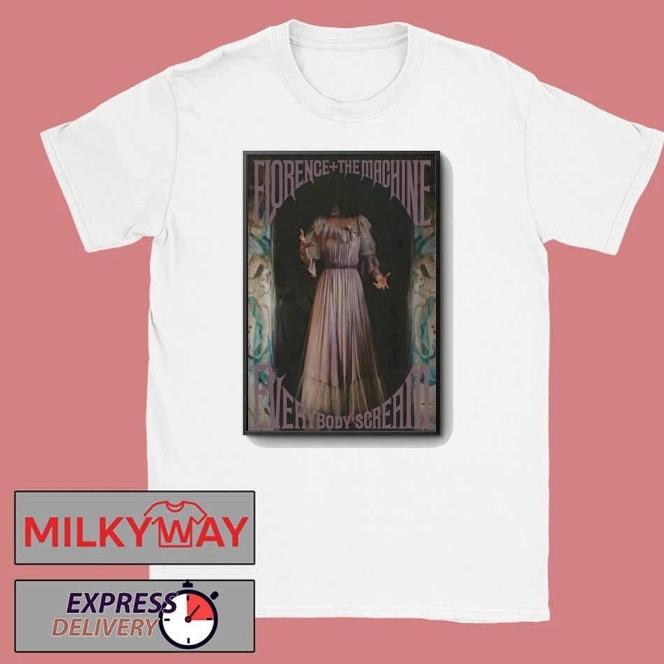 TOUR Headless Lady Poster 2026 Florence + The Machine Everybody Scream shirt