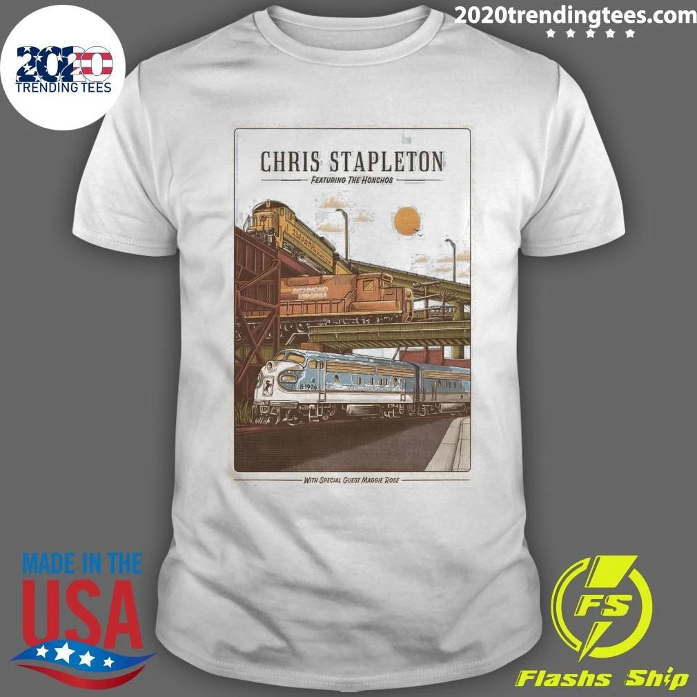 Chris Stapleton August 19 2026 Allianz Amphitheater At Riverfront In Richmond VA Shirt