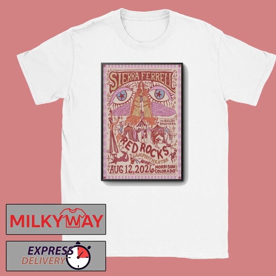 Sierra Ferrell August 12 2026 Morrison CO Poster shirt