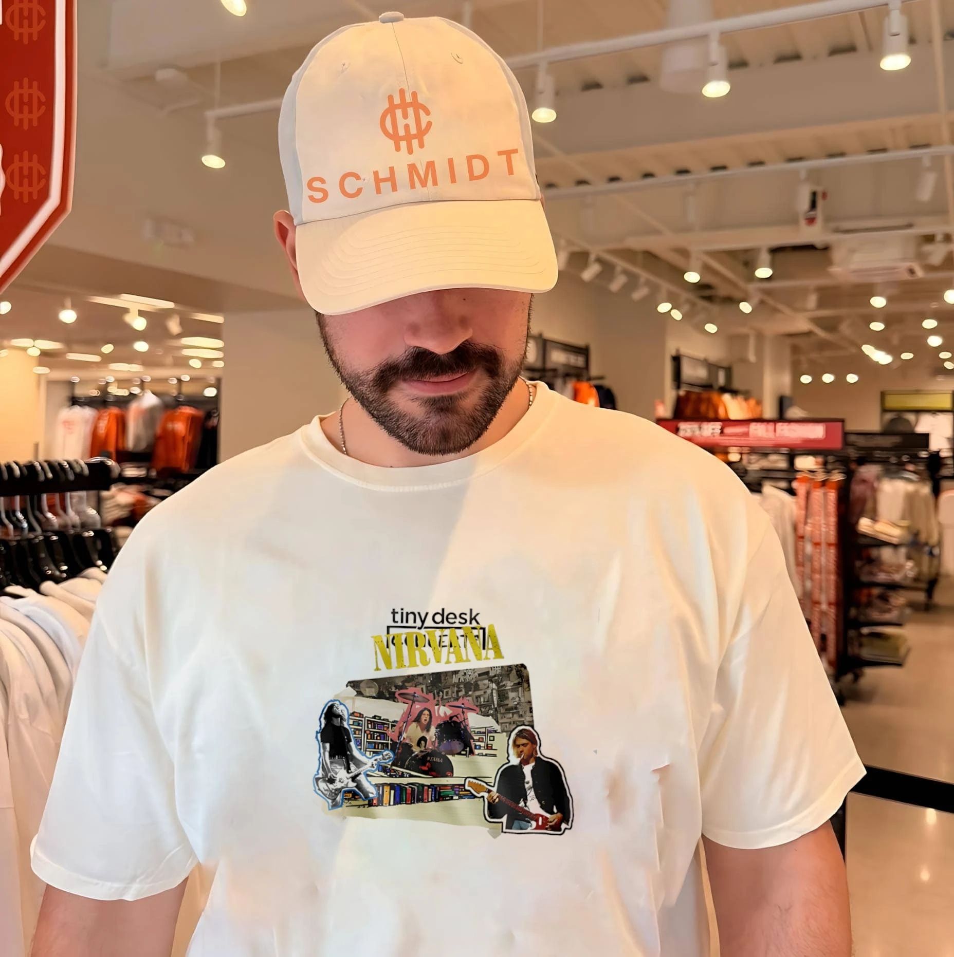 Tiny Desk Concert Nirvana graphic shirt