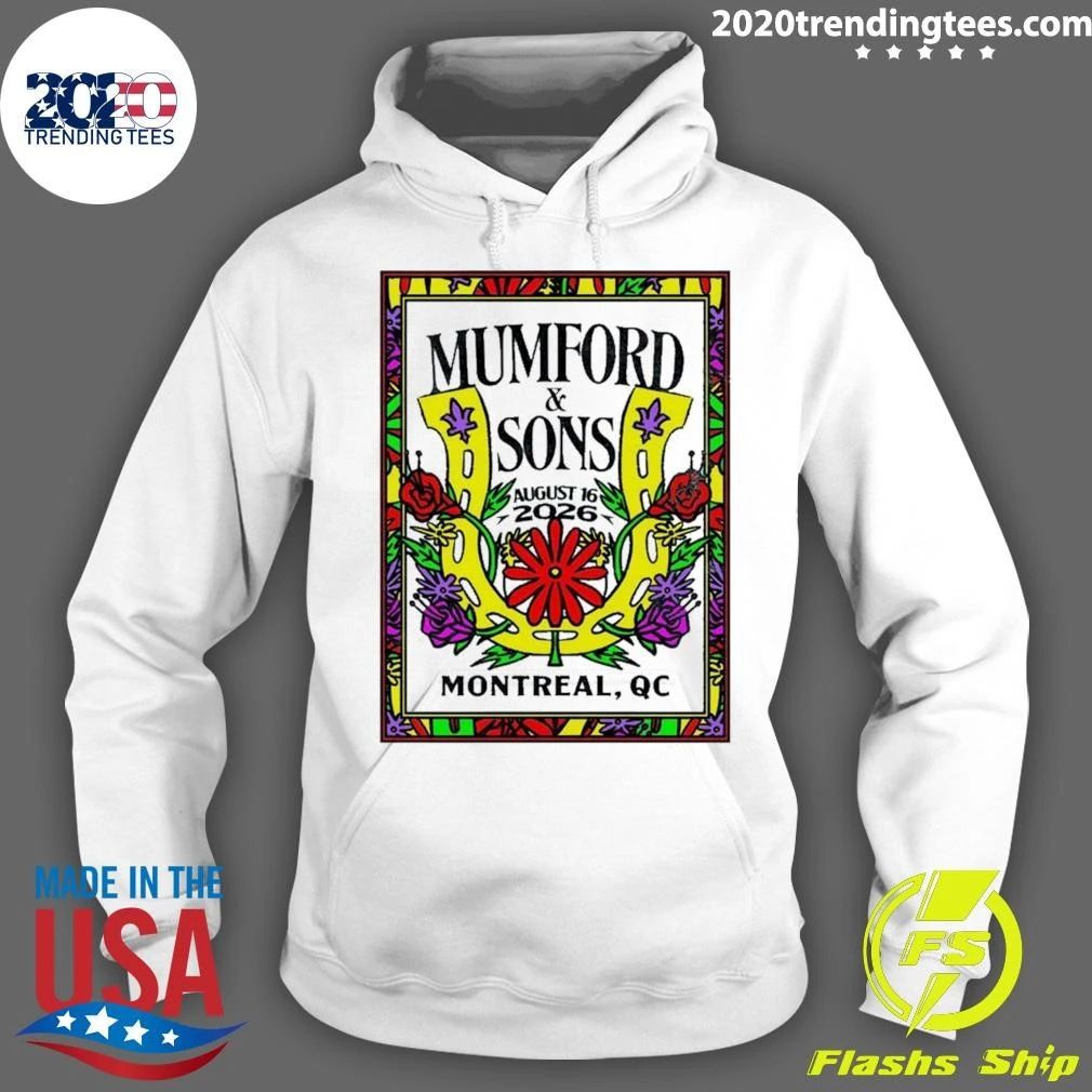 Mumford And Sons Montreal At Lasso Festival In Montreal QC On August 16 2026 Shirt