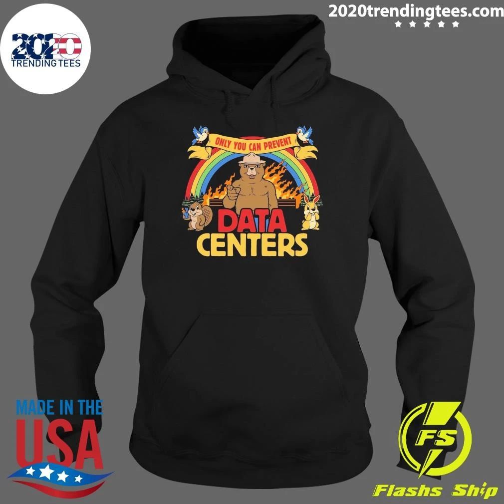 Bear Only You Can Prevent Data Centers Tee Shirt